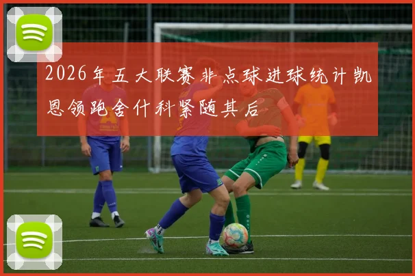 2026年五大联赛非点球进球统计凯恩领跑舍什科紧随其后